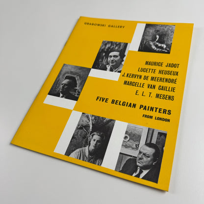 Five Belgian Painters from London | Maurice Jadot, Lucette Heureux, J. Kelvin de Meerendré, Marcelle van Caillie, E.L.T. Mesens | Grabowski Gallery 1961