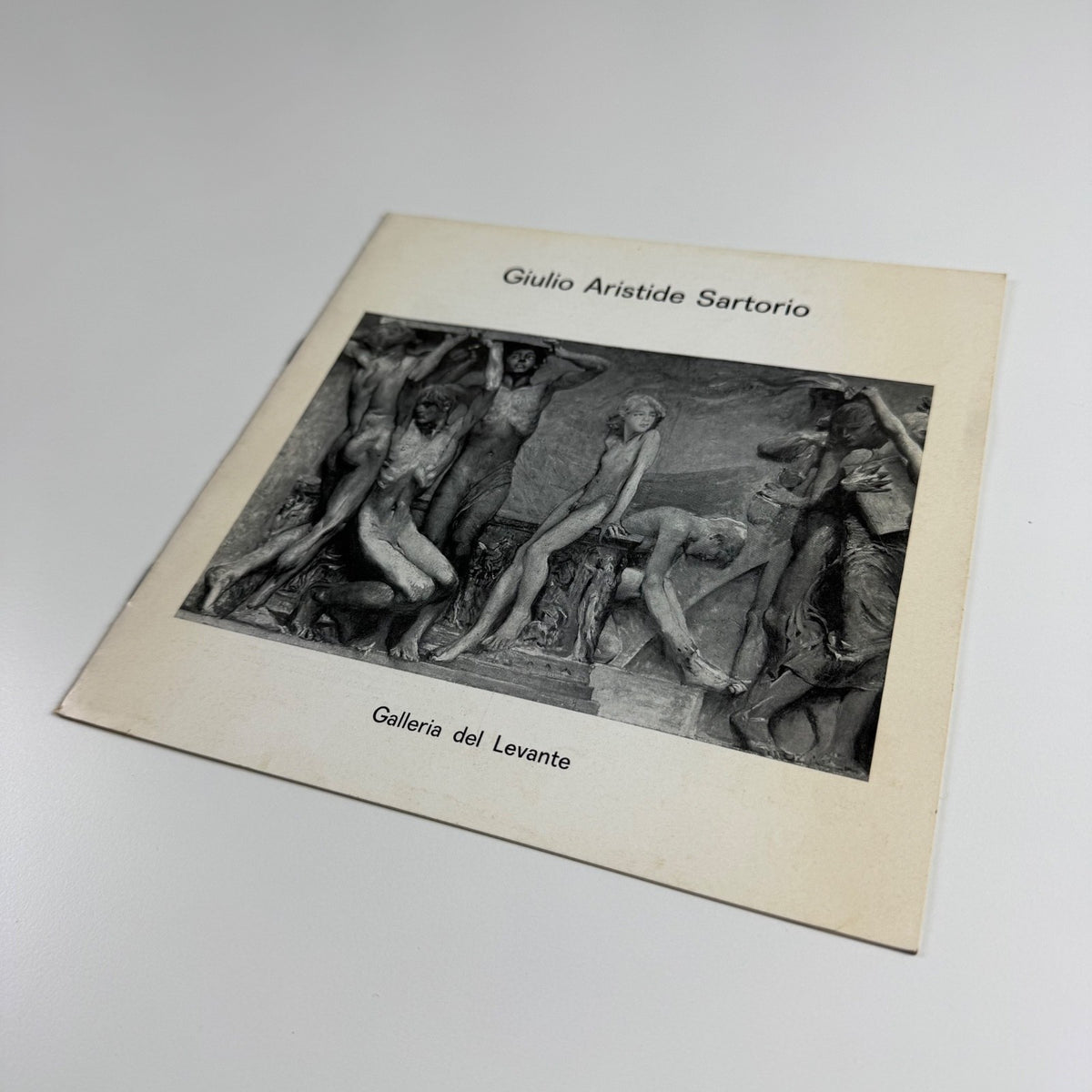 Giulio Aristide Sartorio | Galleria del Levante, Milano, 1974
