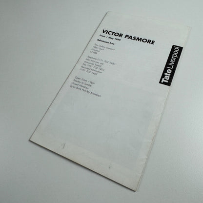 Guide to Victor Pasmore Changing the Process of Painting Tate Liverpool 1999