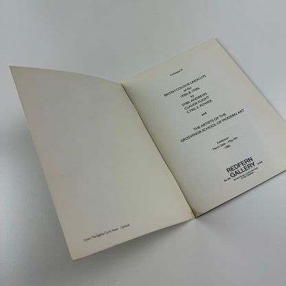 British Colour Linocuts of 1920s & 1930s by Sybil Andrews, Claude Flight, Cyril E. Power and the artists of the Grosvenor School of Modern Art | Redfern Gallery 1985