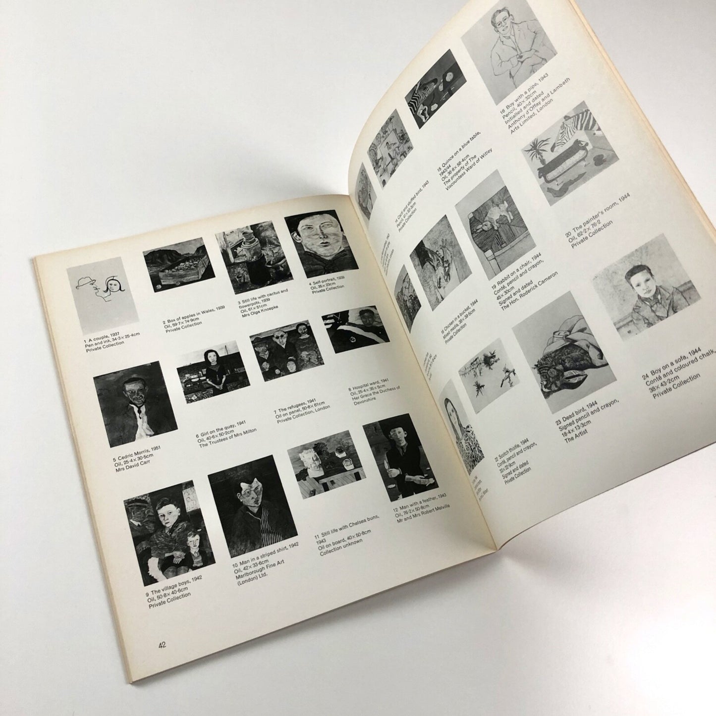 Lucian Freud – Arts Council travelling exhibition | 1974 catalogue