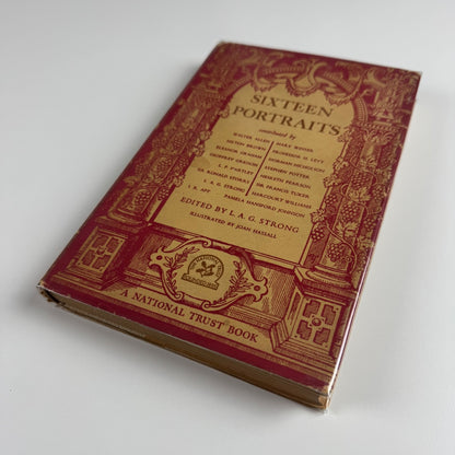 Sixteen Portraits of people whose houses have been preserved by The National Trust edited by LAG Strong| illustrated by Joan Hassell