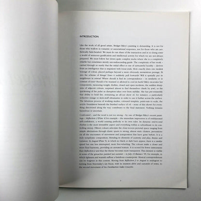 Bridget Riley: Recent Paintings and Gouaches | Waddington Galleries and Karsten Schubert, London, 1996