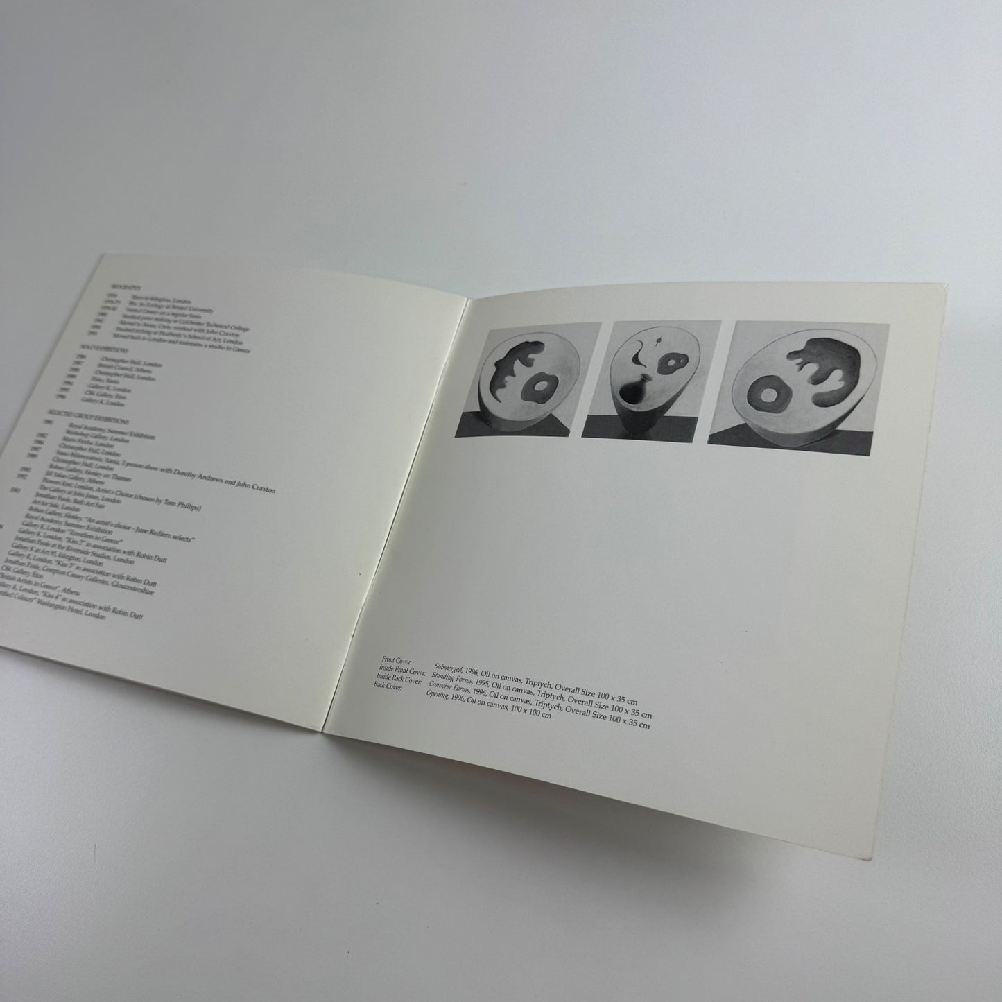 Nicholas Moore | Gallery K, London, 1996