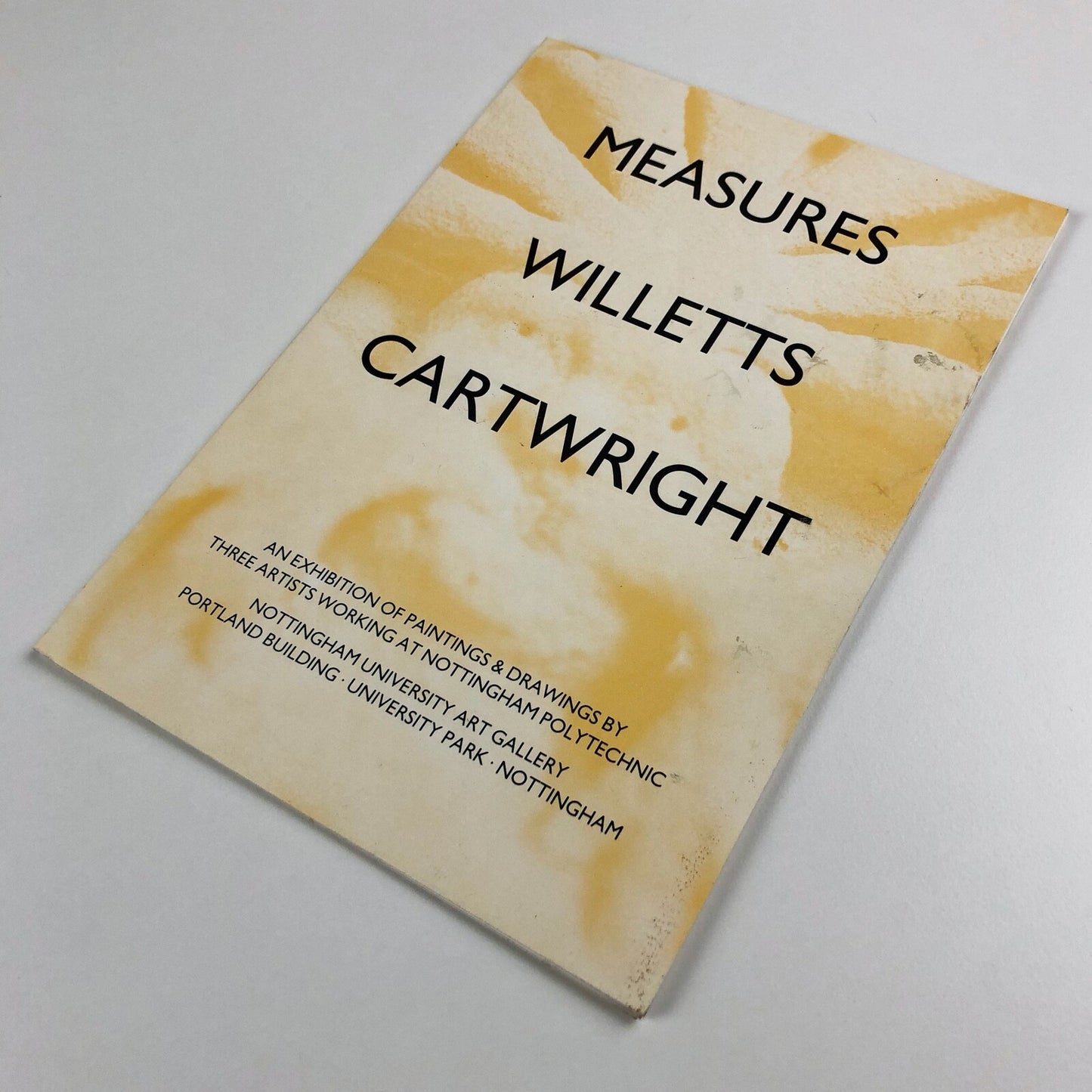 David Willetts, Peter Cartwright, David Measures – an exhibition of paintings & drawings | Nottingham Polytechnic, undated