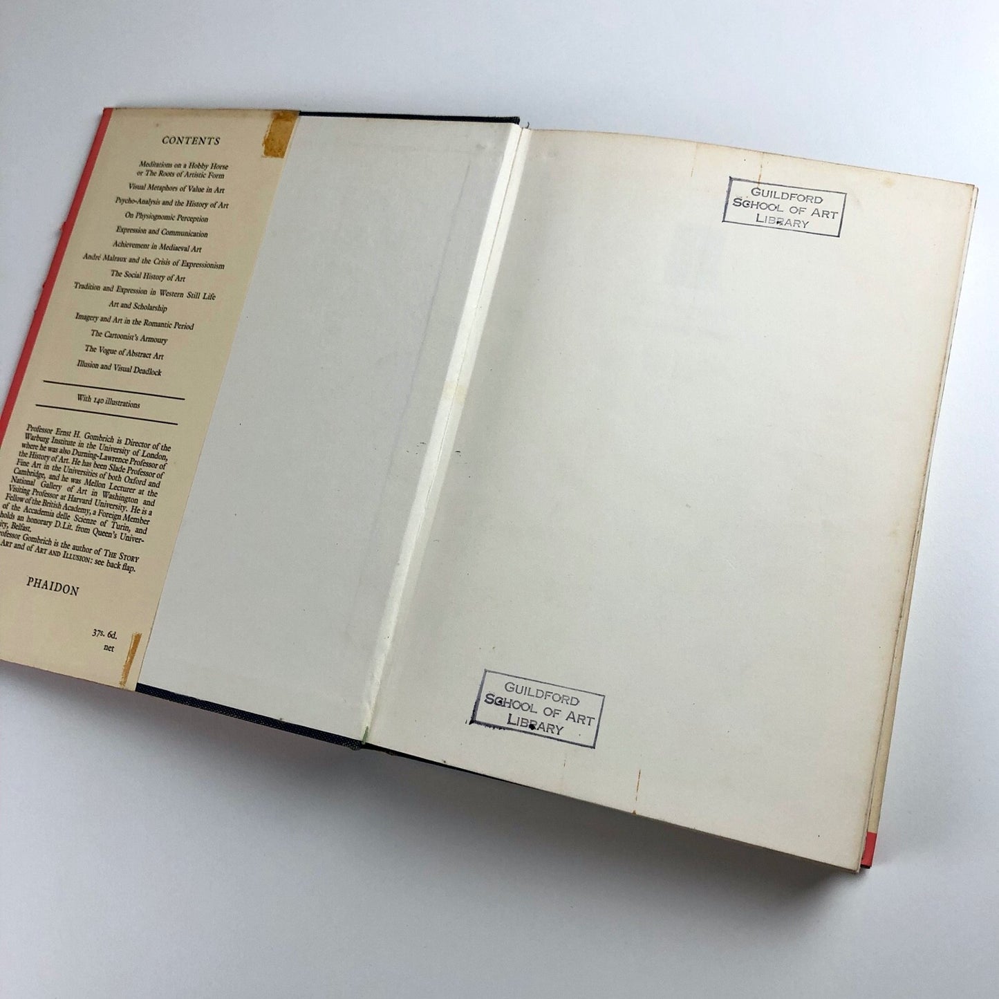 Meditations on a Hobby Horse and Other Essays on the Theory of Art, by E.H. Gombrich | Phaidon Press, 1963