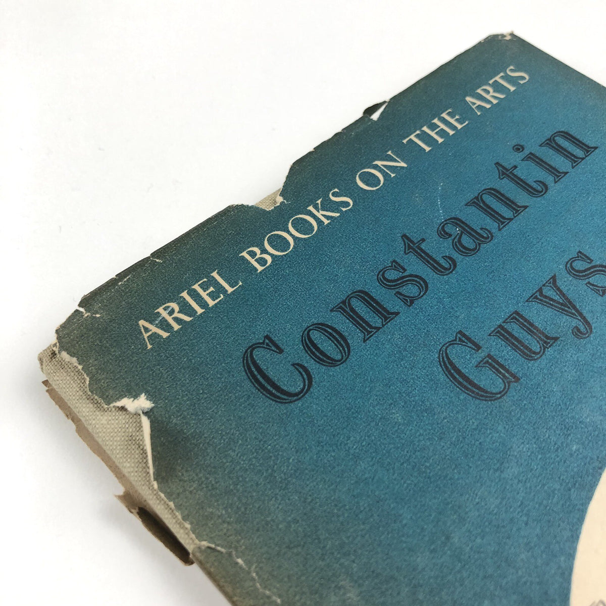 Constantin Guys Ariel Books intro Clifford Hall 1945 | Hardy Amies bookplate