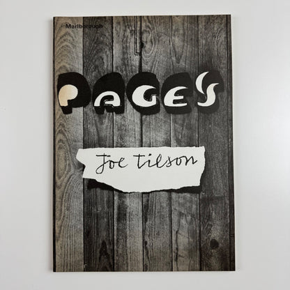 Joe Tilson Pages | Marlborough Fine Art, 1970 cat.269 typography Gordon House