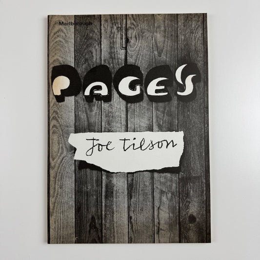 Joe Tilson Pages | Marlborough Fine Art, 1970 cat.269 typography Gordon House
