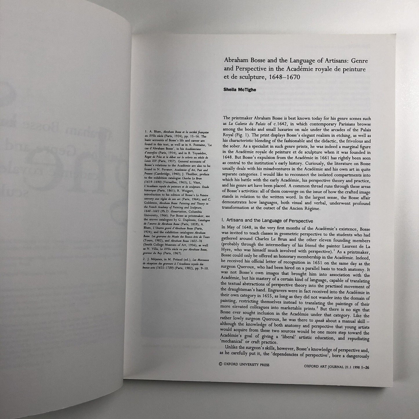 Oxford Art Journal Volume 21, Number 1, 1998 Oxford University Press 1998