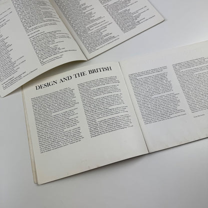 Homespun to Highspeed. A century of British design 1880 to 1980 exhibits list