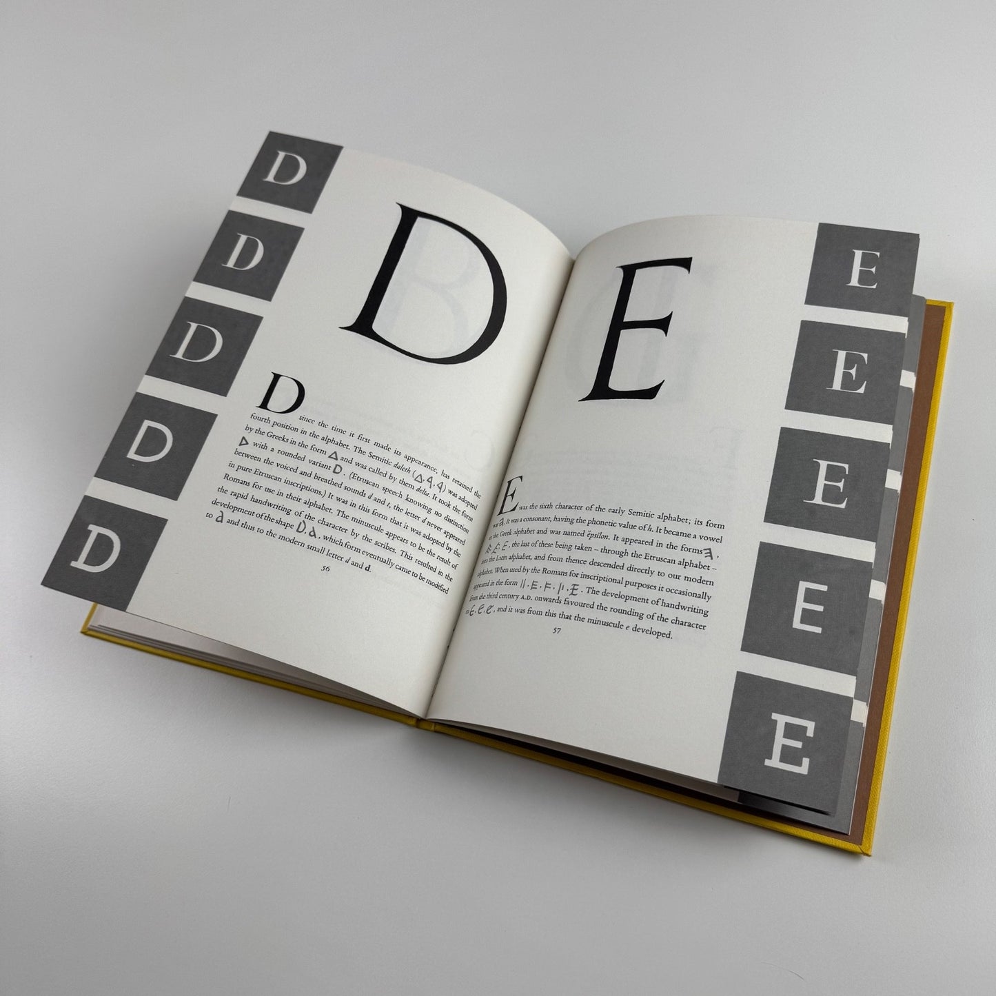 A history of the alphabet throughout the ages by David Diringer | Gresham Books 1983