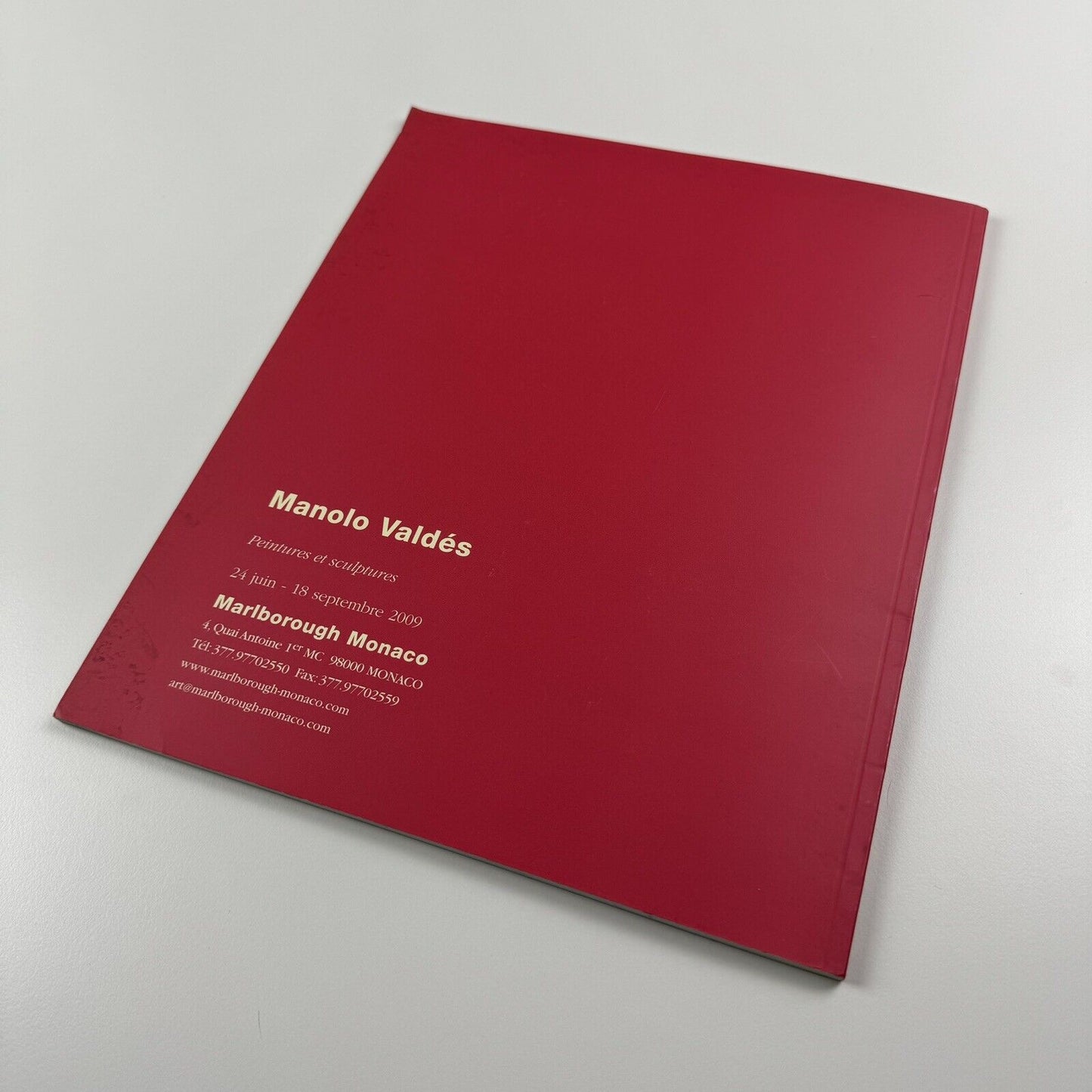 Manolo Valdés. Peintures et sculptures | Marlborough Monaco, 2009