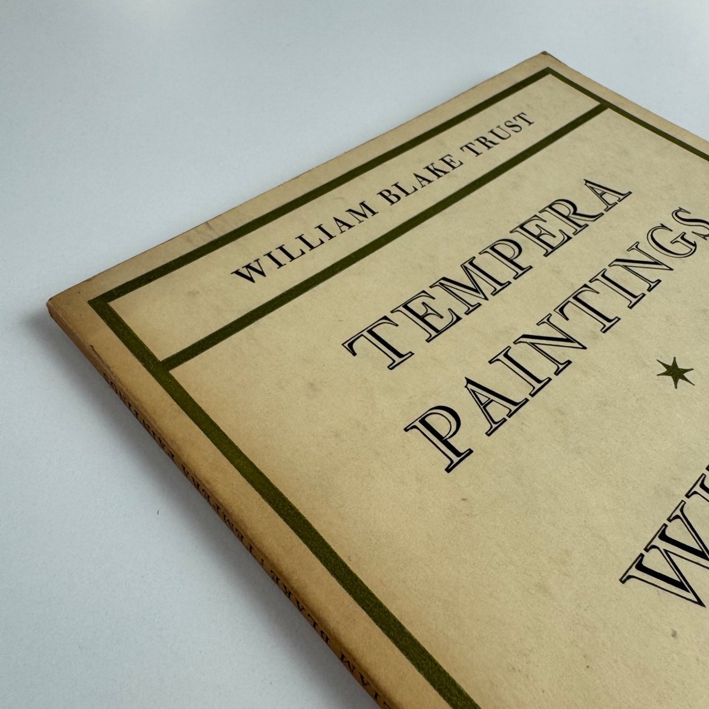 Tempera Paintings by William Blake | Festival of Britain and William Blake Trust Arts Council 1951 includes private view invite