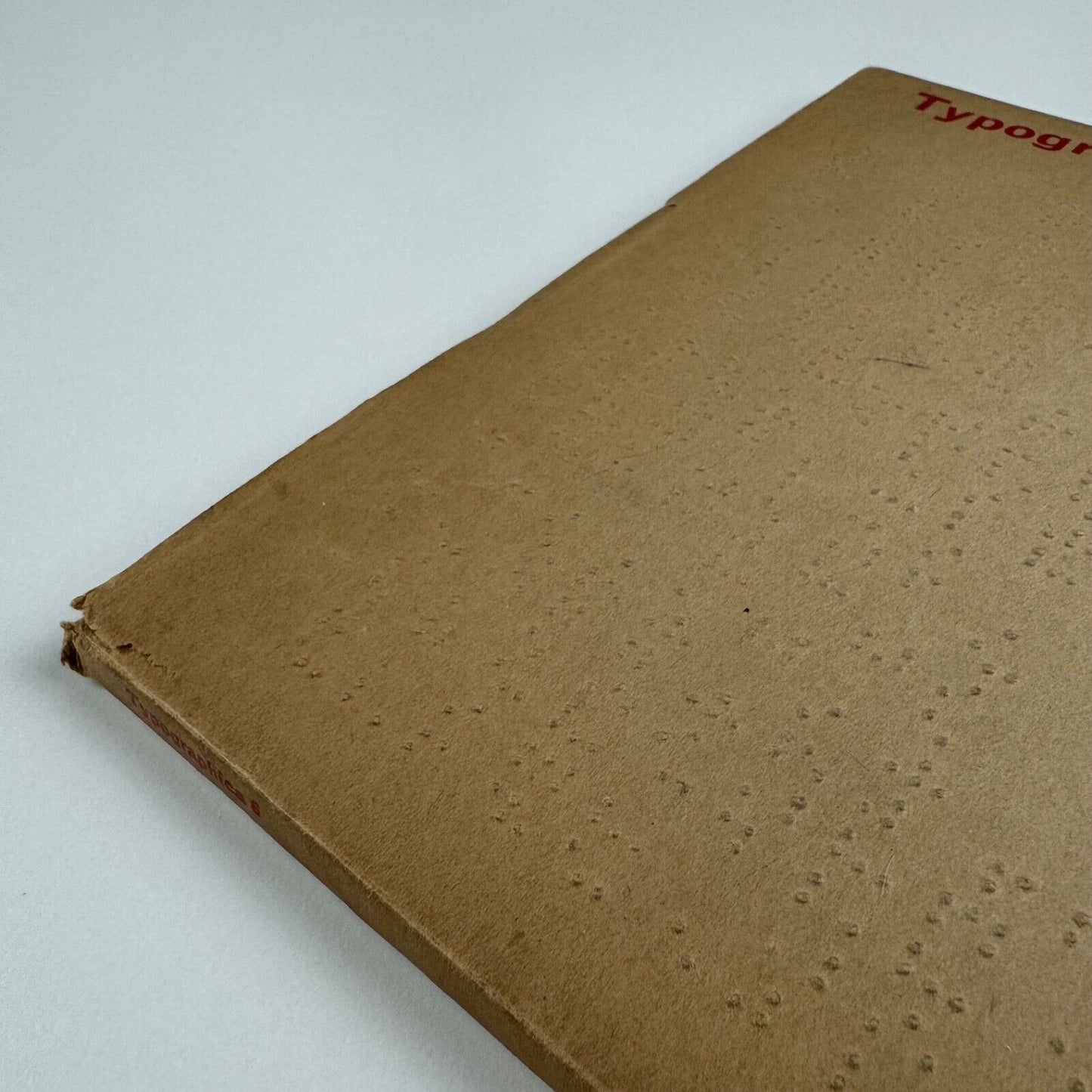 Typographica 6 new series, December 1962. Edited by Herbert Spencer.  Notebook by Robert Brownjohn. Lund Humphries | braille