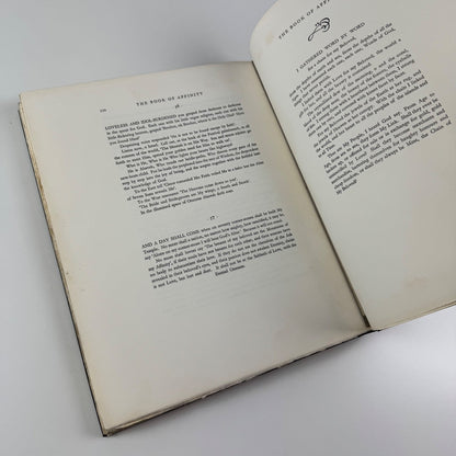 The book of Affinity by Moysheh Oyve | Jacob Epstein illus | Heinemann, 1933
