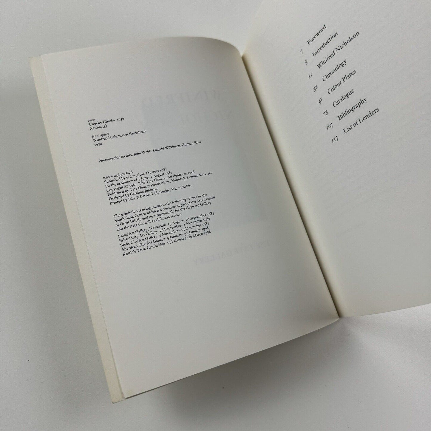 Winifred Nicholson by Judith Collins | Tate Gallery exhibition catalogue, 1987