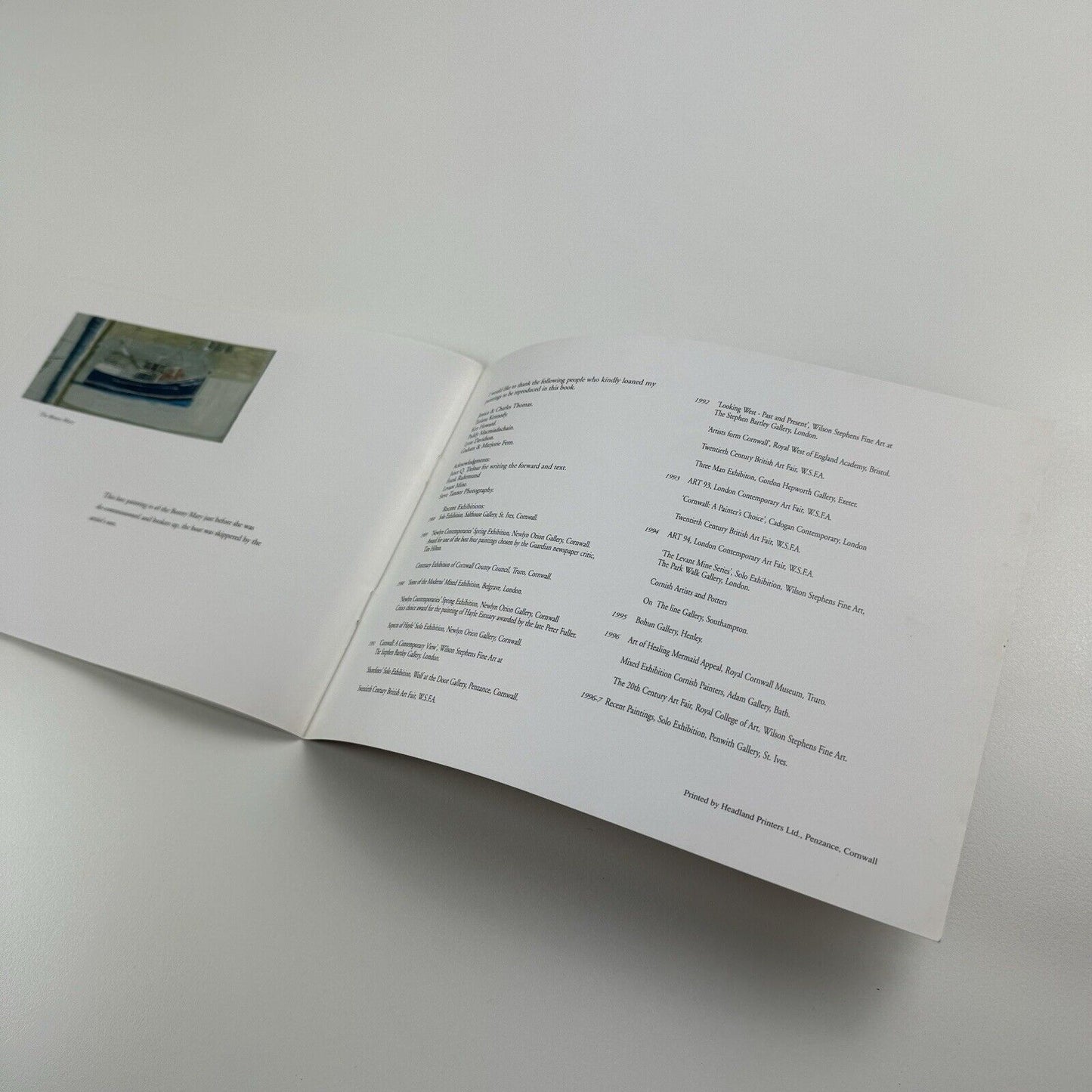 Paintings by Daphne McClure From Porthleven to Penzance 1976-1996 | By J.Q. Treloar