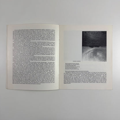 Leaflet Nationalromantik och symbolism | Swedish realism and symbolism 1880-1920 | Moser & Klang, Stockholm, 1983