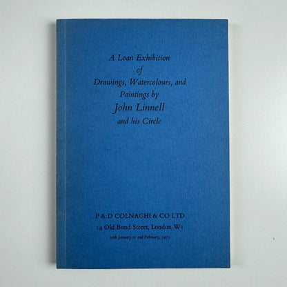 Drawings, Watercolours, and Paintings John Linnell and his Circle | Colnaghi 1973