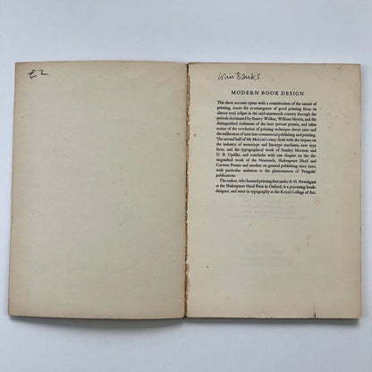 Modern Book Design by Ruari McLean | The British Council, 1951 | Colin Banks