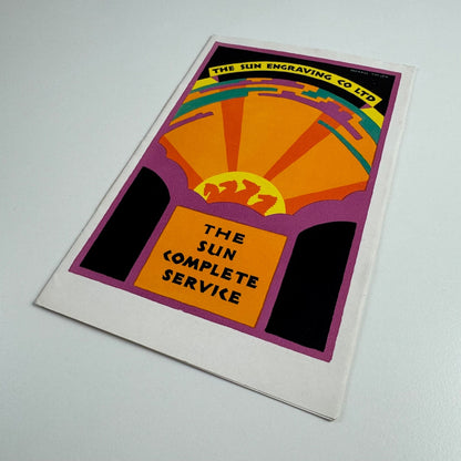 Booklet The Sun Engraving Co Ltd illustrated by Horace Taylor c.1927
