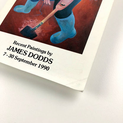 Recent Paintings by James Dodds Chappel Galleries | Private view invitation 1990