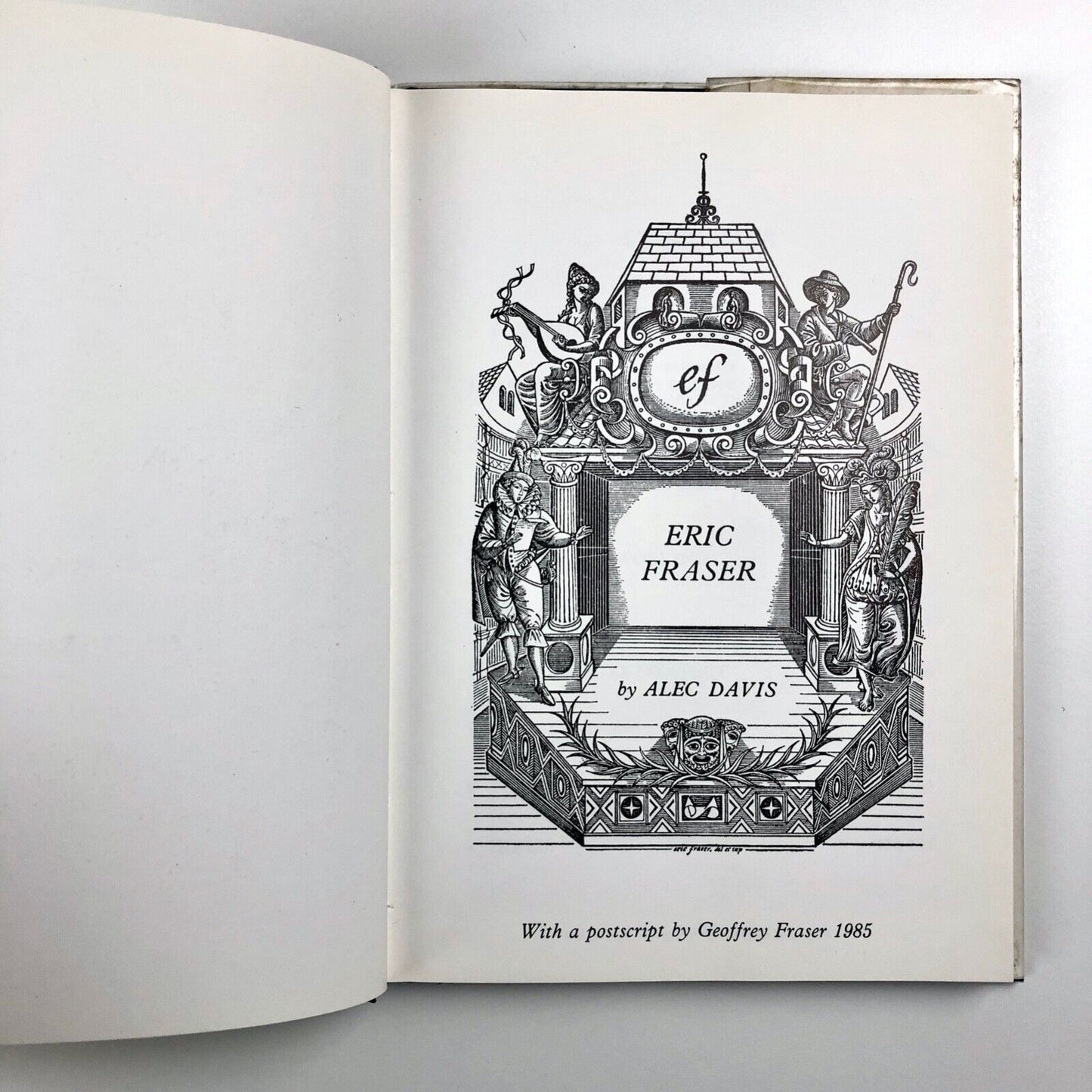 The Graphic Work of Eric Fraser by Alec Davis | Uffculme Press, 1985 second edition
