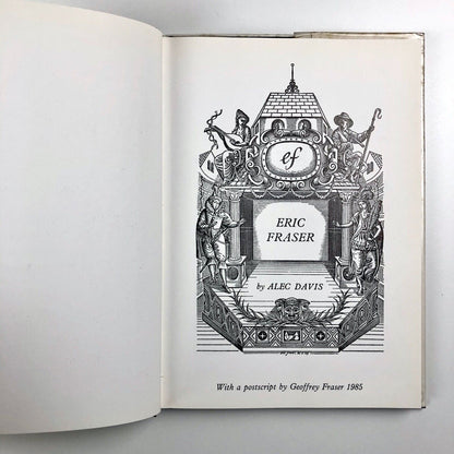 The Graphic Work of Eric Fraser by Alec Davis | Uffculme Press, 1985 second edition