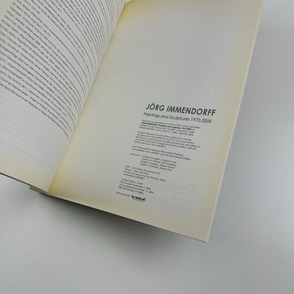 Jörg Immendorff. Paintings and sculptures 1972-2005 | Arario Gallery catalogue, 2005