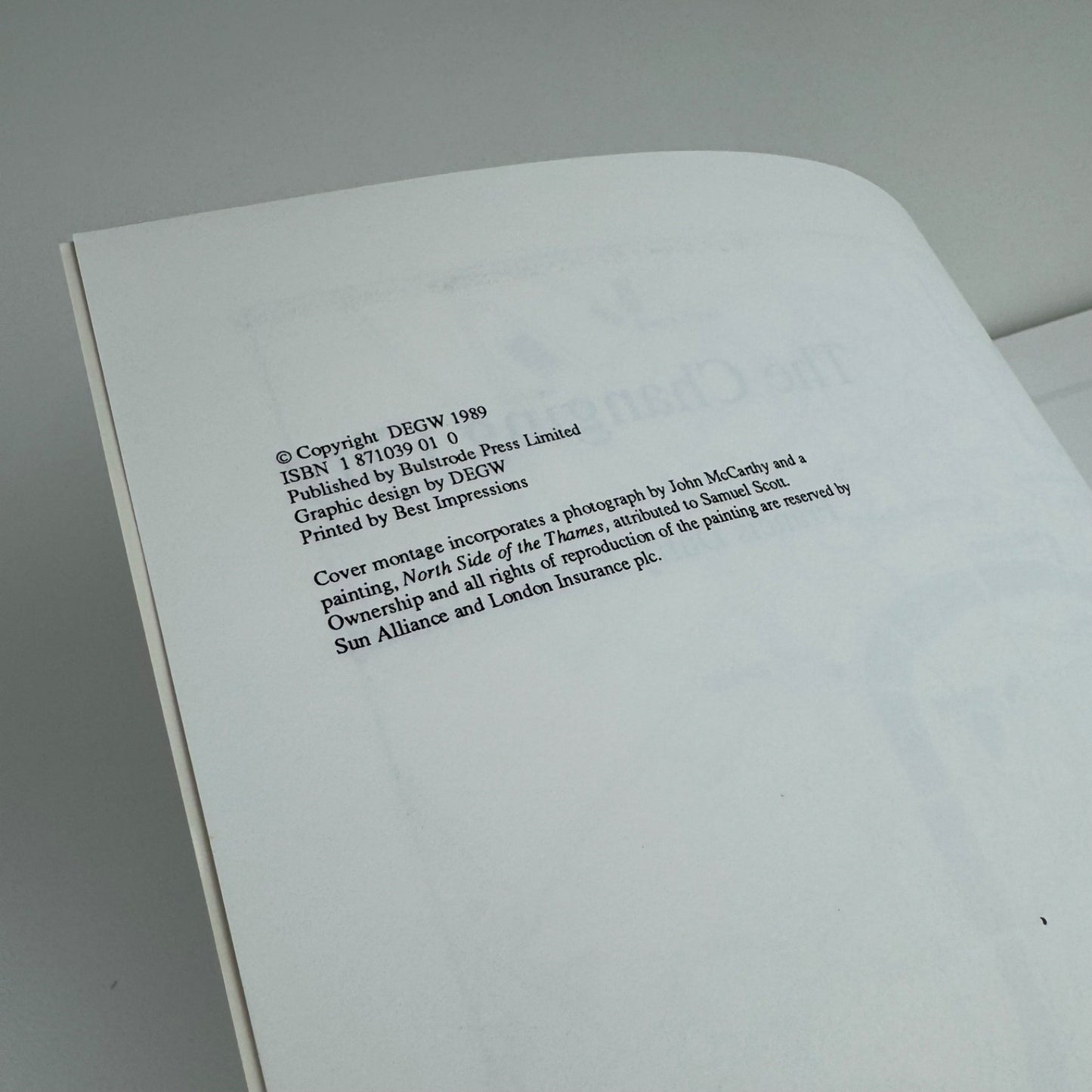 The Changing City by Francis Duffy & Alex Henney | Bulstrode Press, 1989