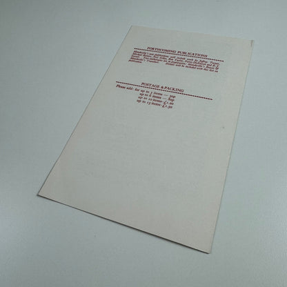 Leaflet for The Mandeville Press books available c.1980s