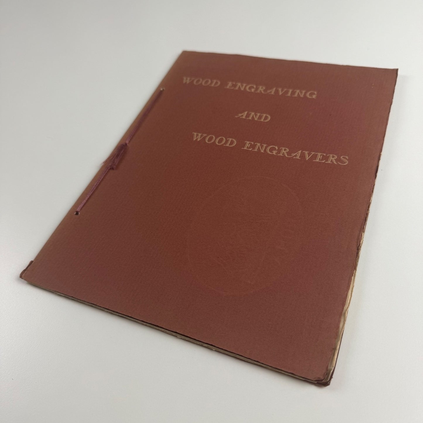 Wood engraving wood engravers Hiram Campbell Merrill | Society of Printers Boston limited edition, previously owned by Simon Brett