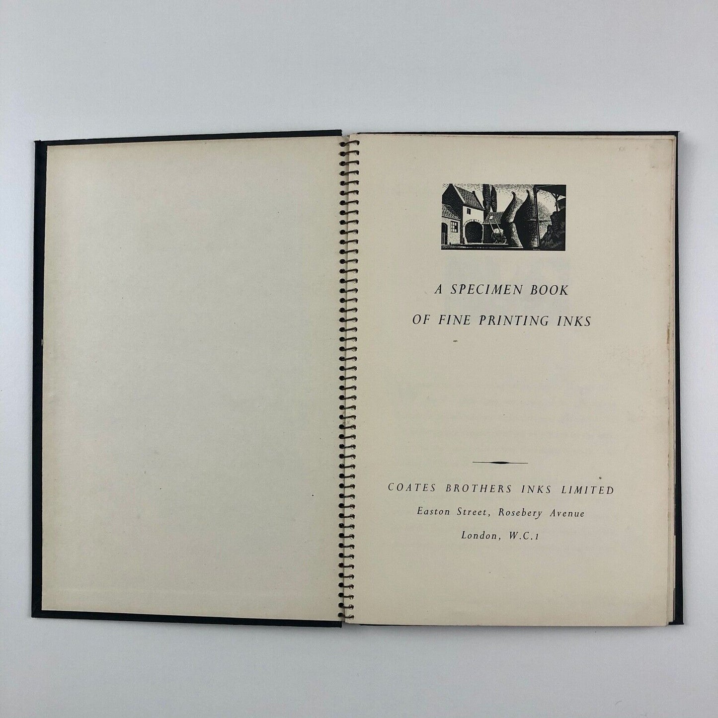Black Inks by Coates | A Specimen Book of Fine Printing Inks, 1950s?