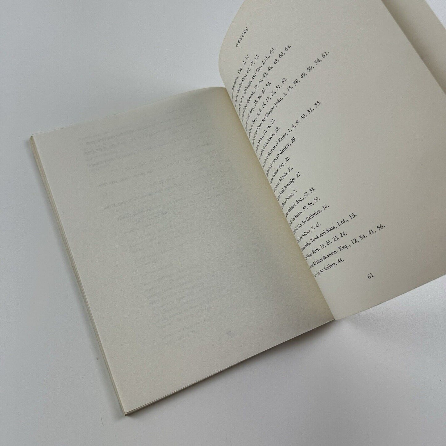 Augustus John. Portraits of the artist’s family | University of Hull, National Museum of Wales, 1970 | compiled and edited by Malcolm Easton