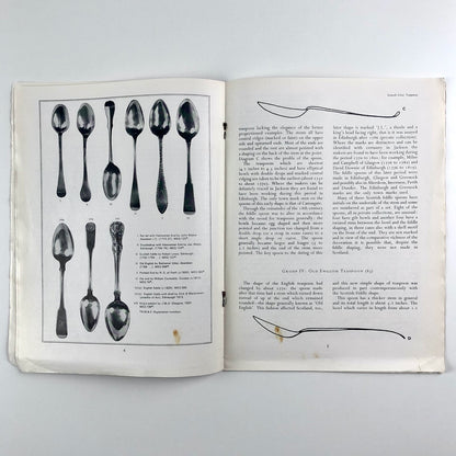 Scottish Silver Spoons | Joy Scott Whyte, Scottish Art Review 1966 offprint