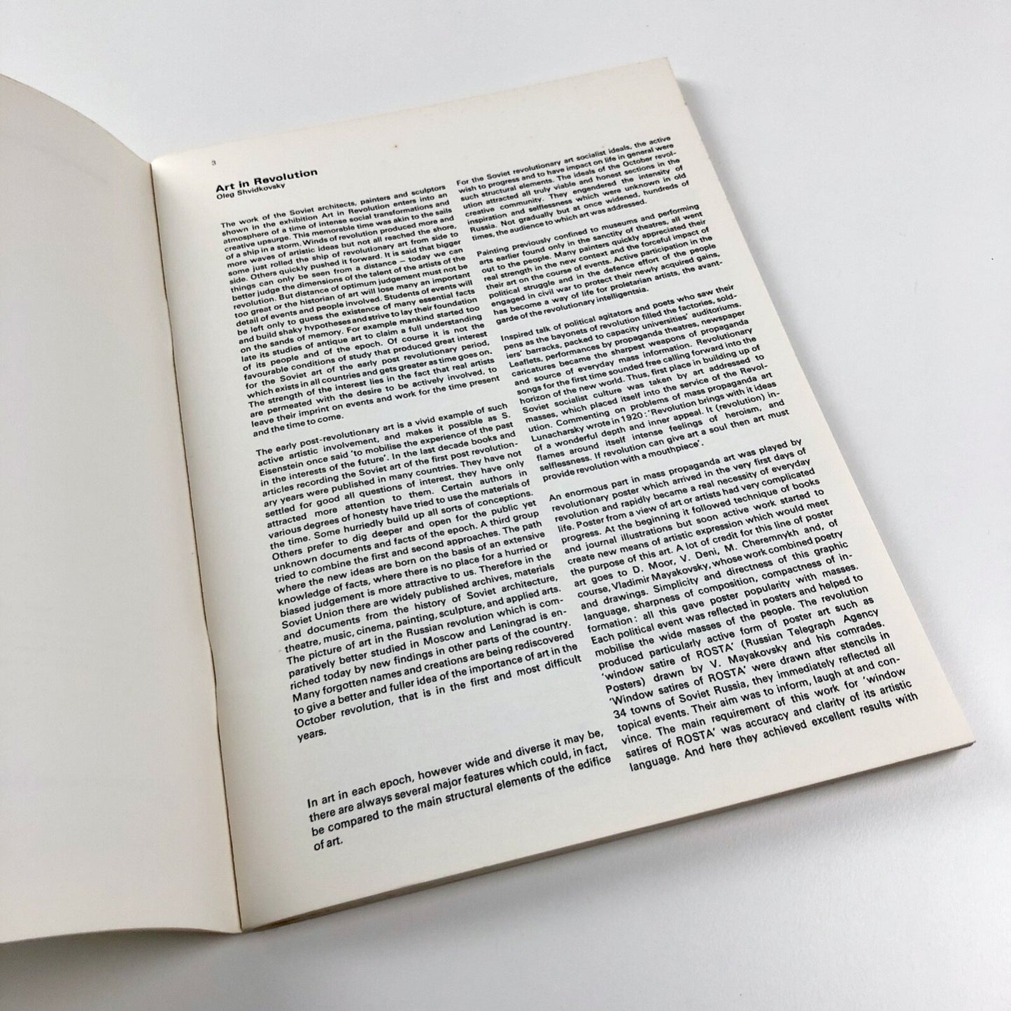 Art in Revolution. Soviet art and design since 1971 | Arts Council catalogue