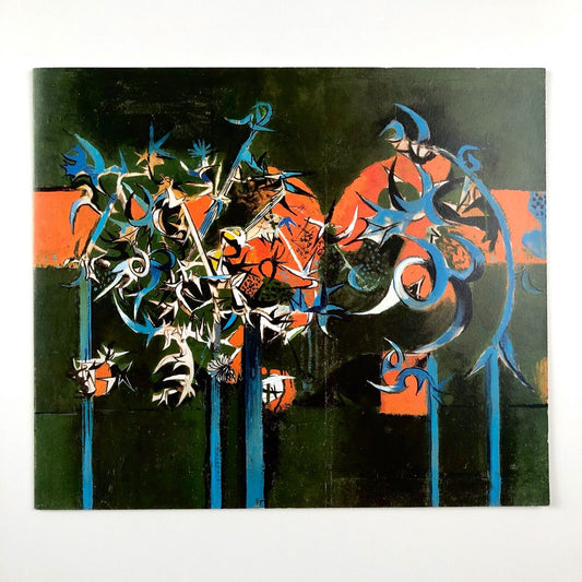 Folding card for Graham Sutherland. Retrospective Exhibition | Crane Kalman, 1999