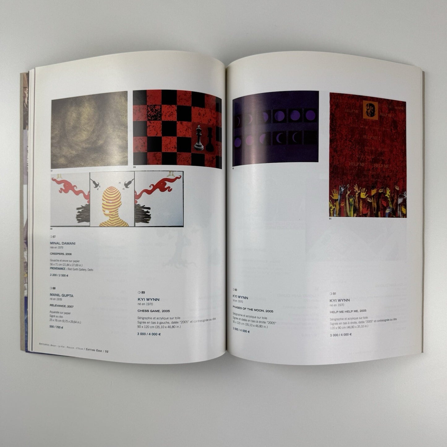Artcurial October 2007 Cutting Edge | Modern & Contemporary Art sale catalogue | Hotel Dassault