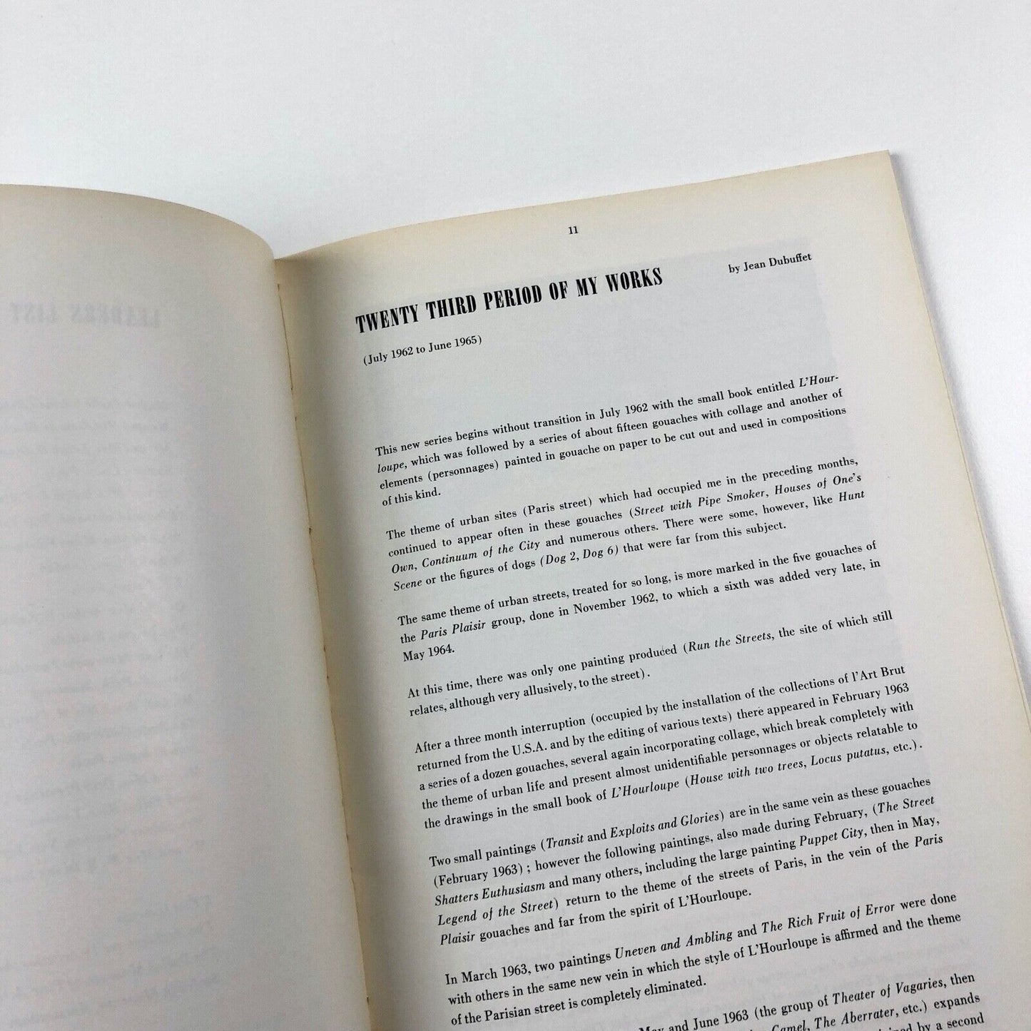 Jean Dubuffet 1962-66 exhibition catalogue | Solomon R. Guggenheim Museum, 1966