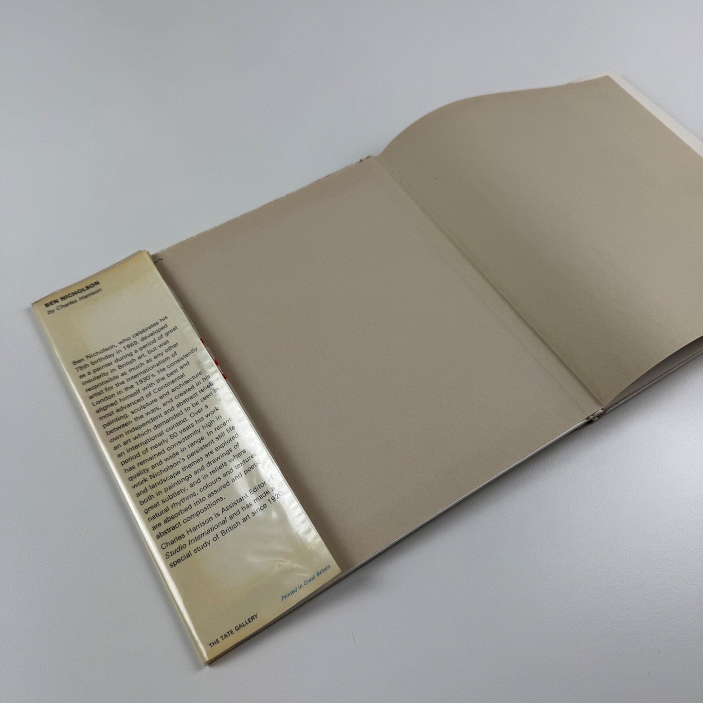 Ben Nicholson by Charles Harrison | Tate Gallery, 1969 hardback