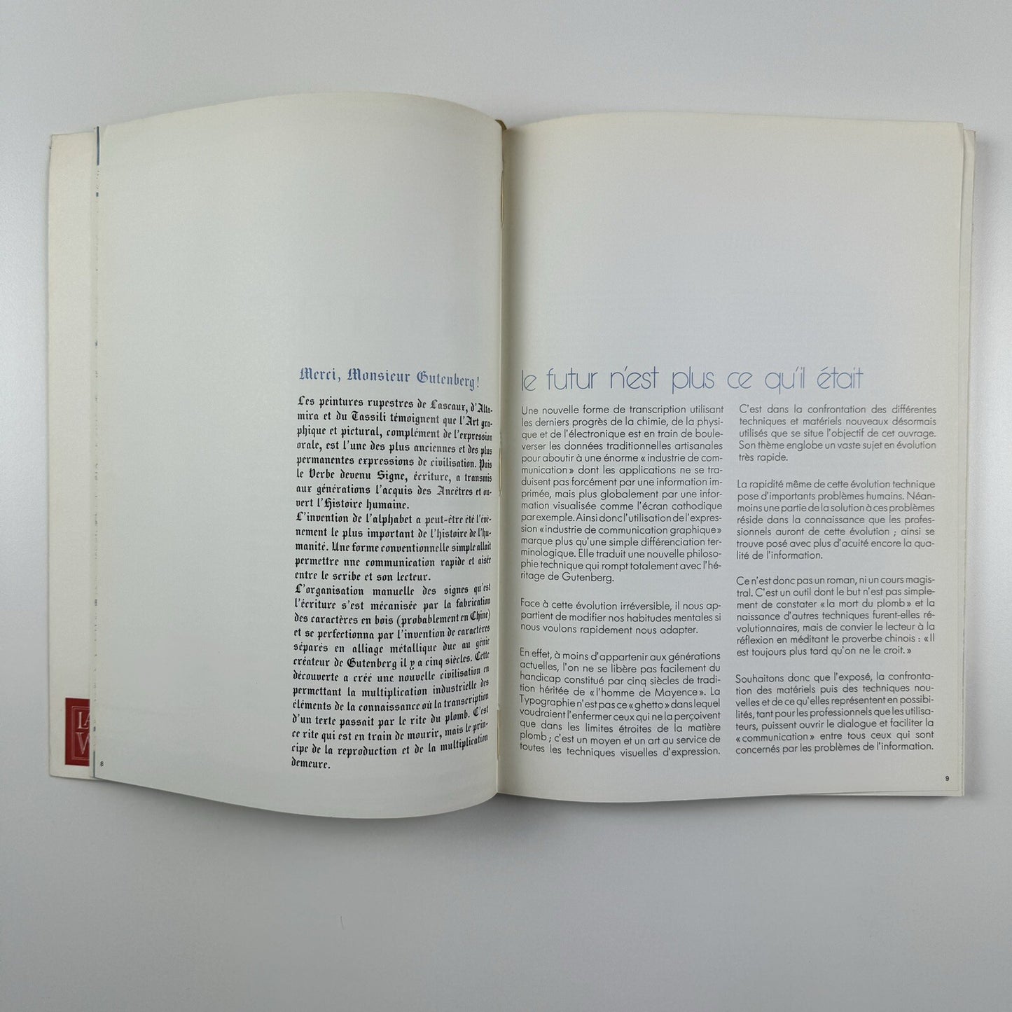 Les avatars du caractère Du Gutenberg à la photocomposition Jacques Robert | Kodak Pathé, 1972