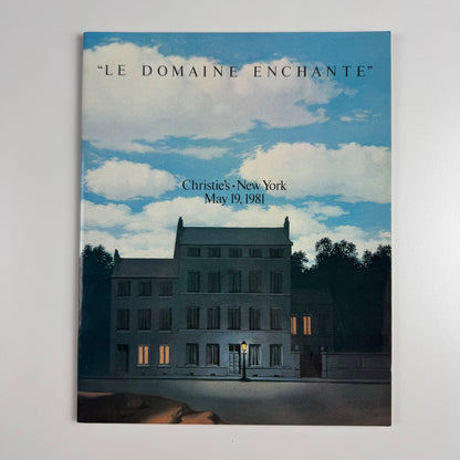 Le Domaine Enchante Eight Paintings René Magritte Christie's New York 19 May 1981