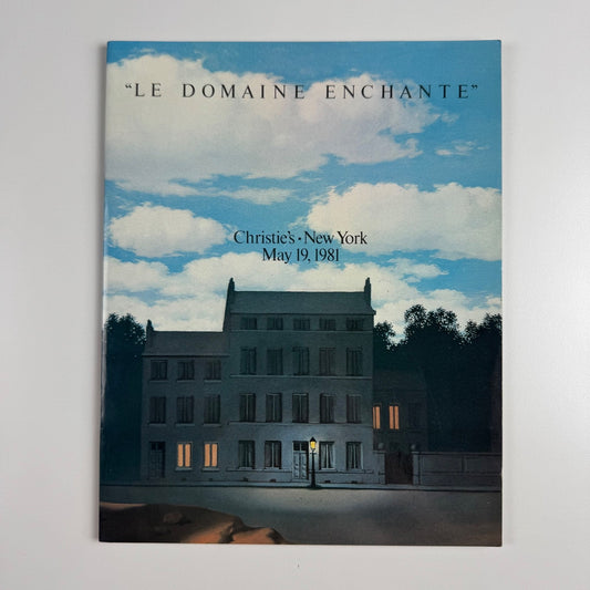 Le Domaine Enchante Eight Paintings René Magritte Christie's New York 19 May 1981