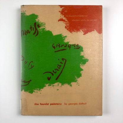 The Fauvist Painters by Georges Duthuit, 1950 | Paul Rand cover design & typography