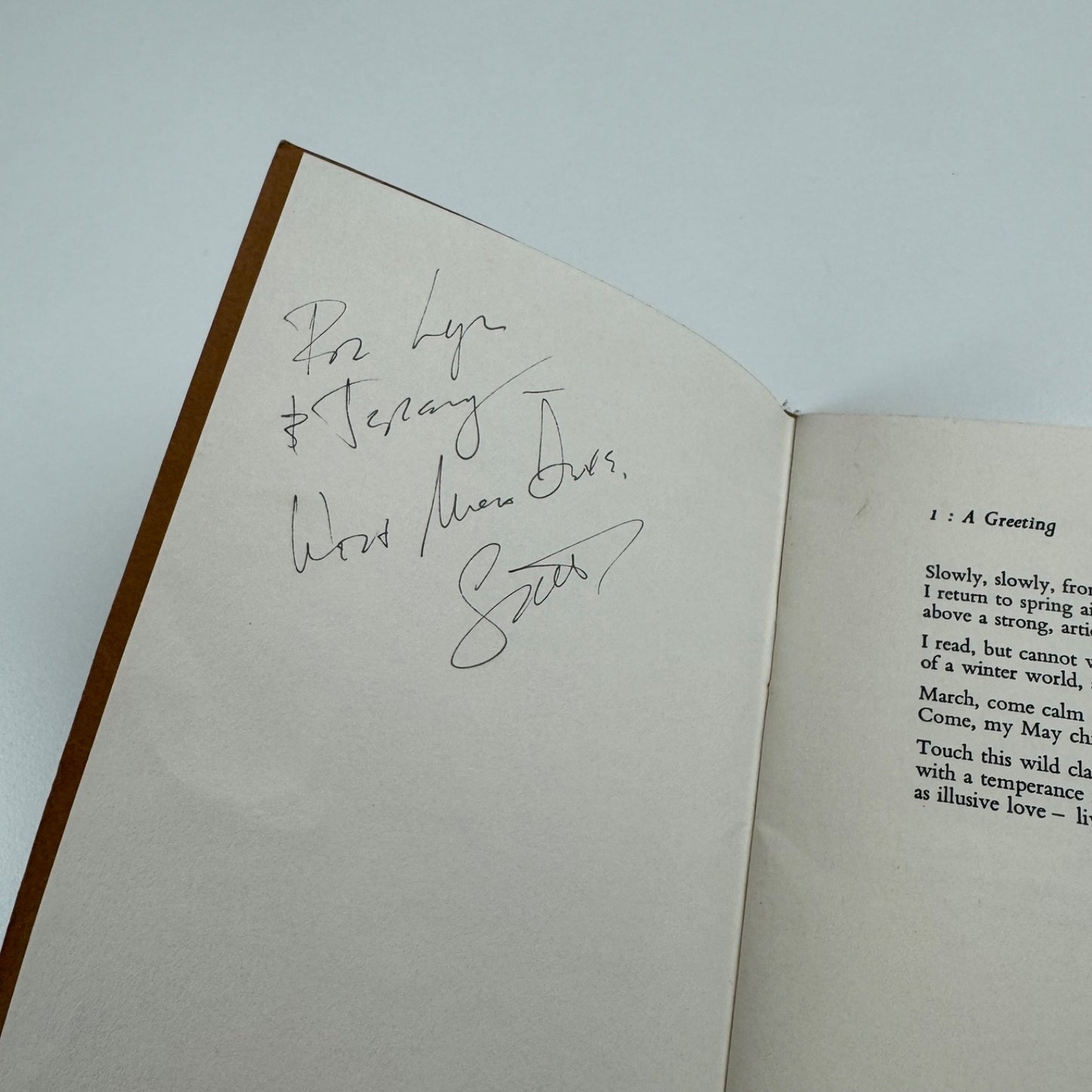 Poems Return to Spring & Gathering to Deep Water by Scott Chaskey | Megan Boyd | David Stevens printer, Quay Books, 1988