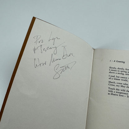 Poems Return to Spring & Gathering to Deep Water by Scott Chaskey | Megan Boyd | David Stevens printer, Quay Books, 1988
