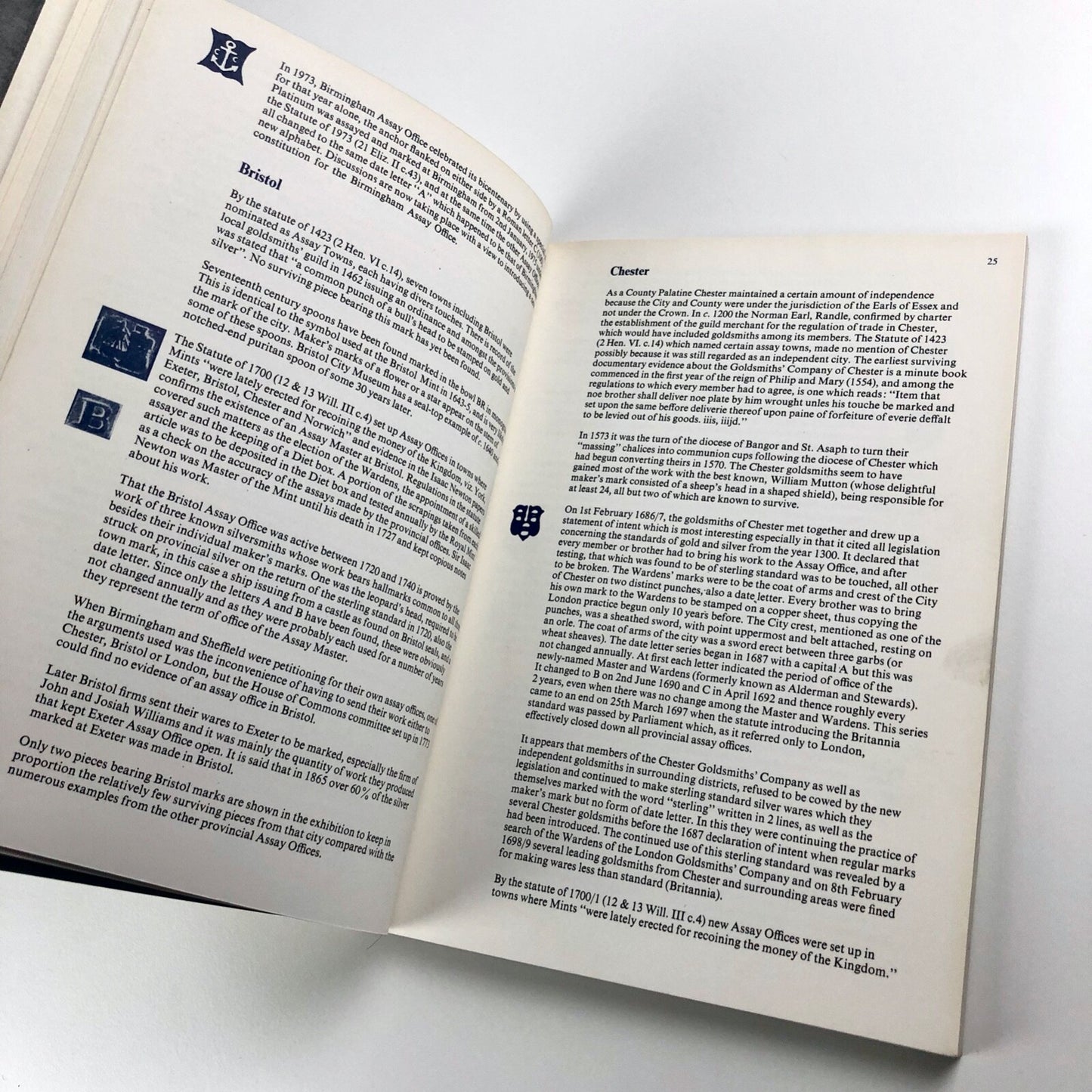 Touching Gold & Silver: 500 years of Hallmarks | Goldsmith's Hall catalogue 1978