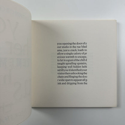 I Remember (you, him, her, us, them) by John Crombie | Kickshaws, Paris, 1991 | No. 63/135