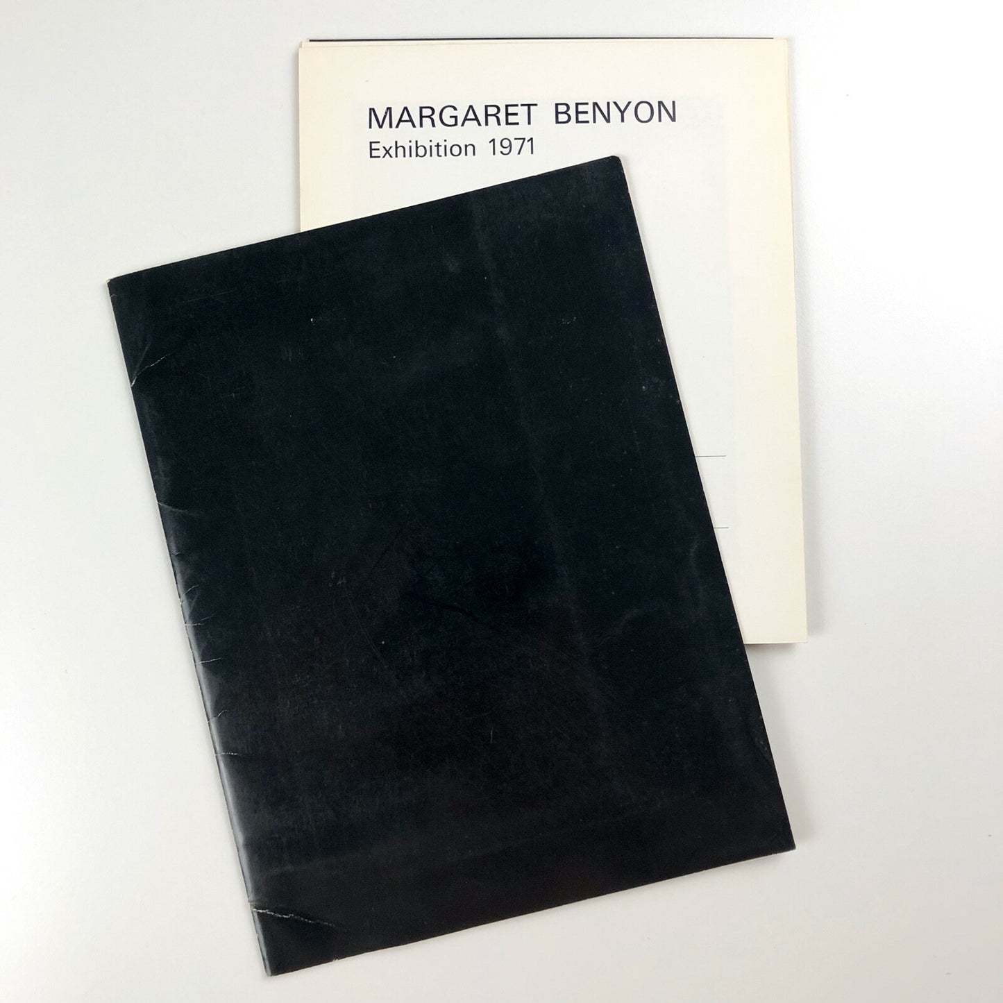 Margaret Benyon Exhibition 1971 | Nottingham University Art Gallery folder and inserts